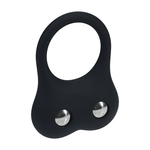 Anel de Treino para o Pénis em Silicone M Preto Levelz