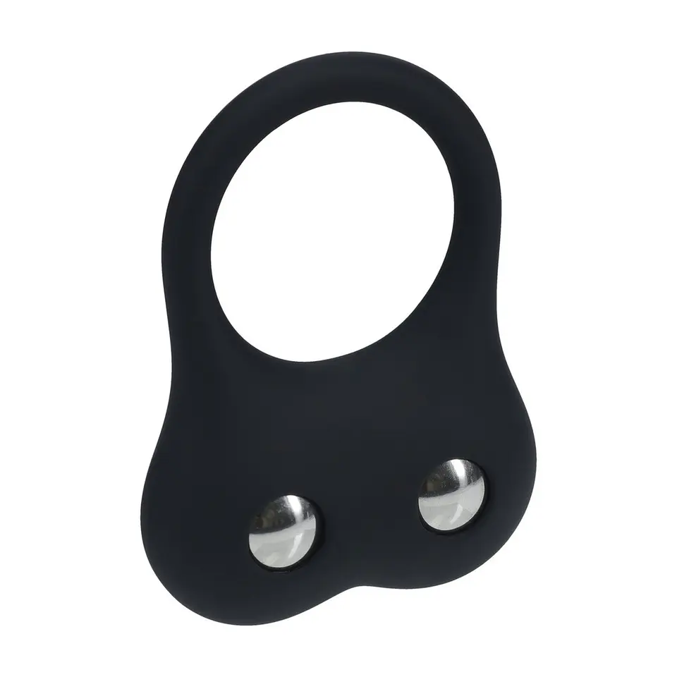 Anel de Treino para o Pénis em Silicone M Preto Levelz 1