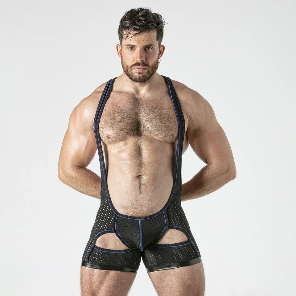 Singlet Locker Gear Azul 1
