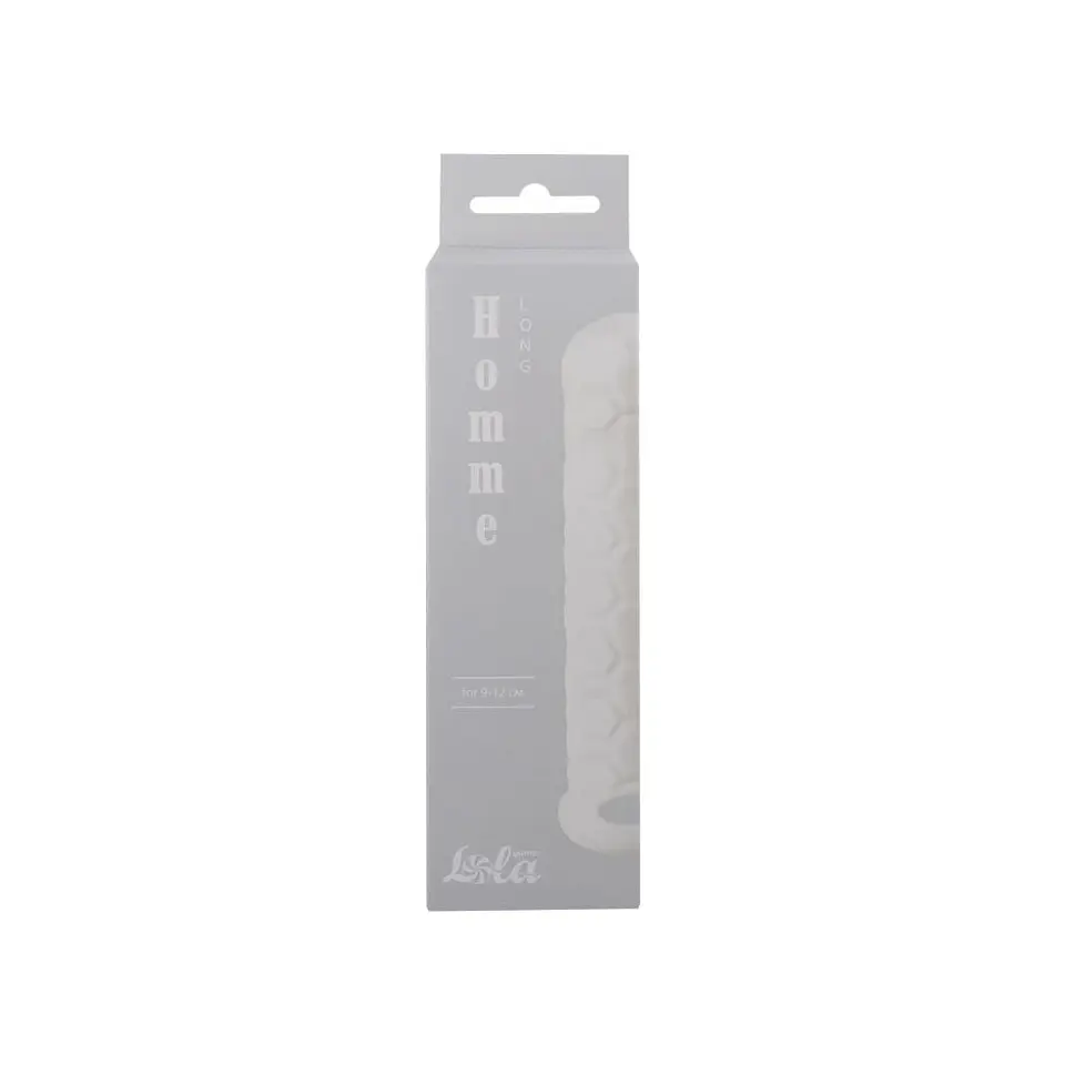 Manga com Extensão para o Pénis Homme Long Branco Lola Games 9-12cm 2