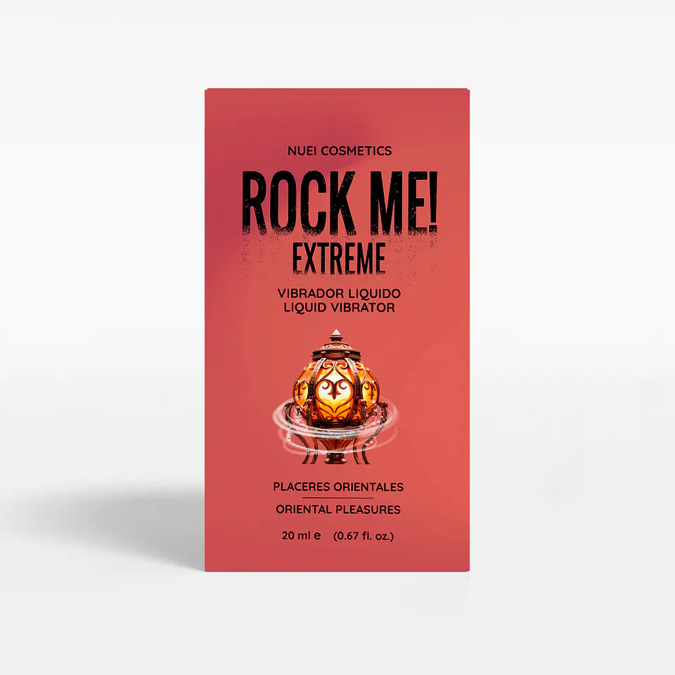 Rock Me! Vibrador Líquido Prazeres Orientais 20ml Nuei 2