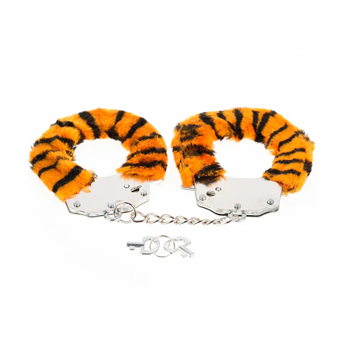 Algemas com Pelúcia Tigre Argus Fetish Argus Toys