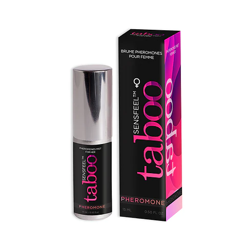 Perfume Feminino Taboo Pheromones Booster for Her Sensfeel Technologie 15ml Ruf