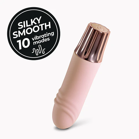 Mini Vibrador Mellow Waves Rosa Crushious