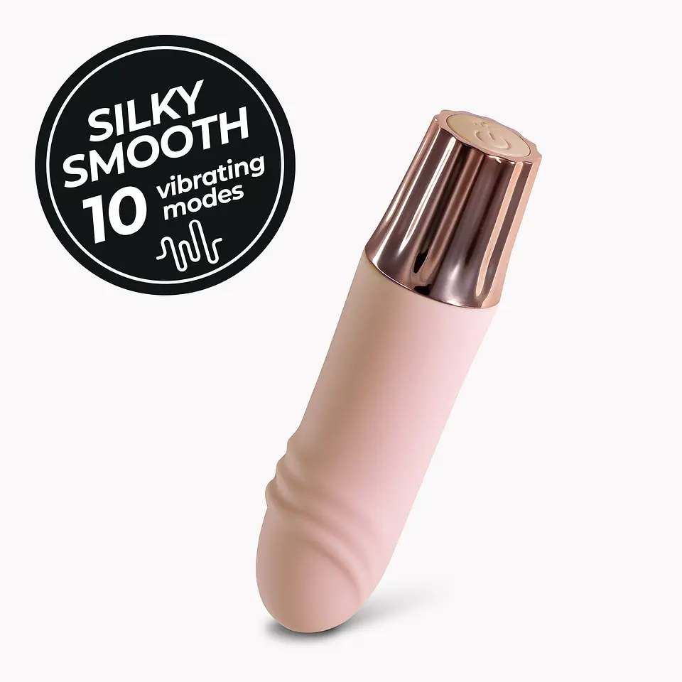Mini Vibrador Mellow Waves Rosa Crushious 1