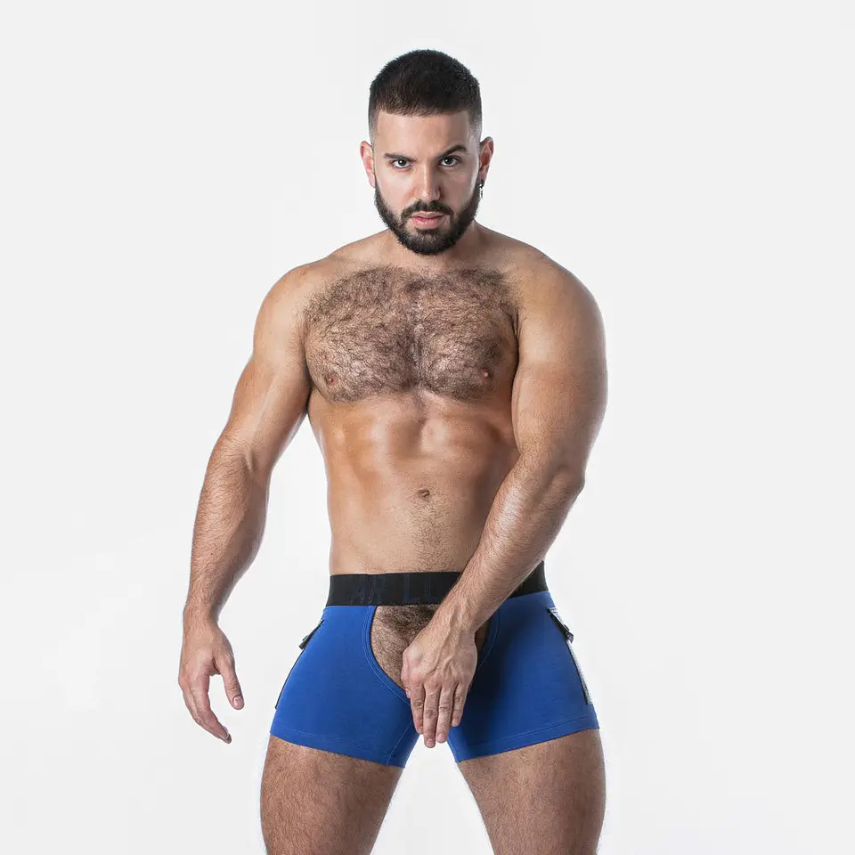 Perneiras Take It Cargo Locker Gear Azul 4