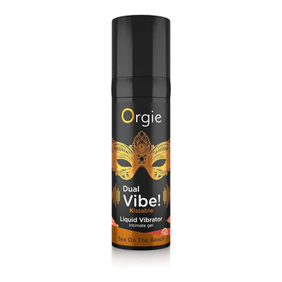 Vibrador Líquido Beijável Dual Vibe Sex On the Beach 15ml Orgie 2