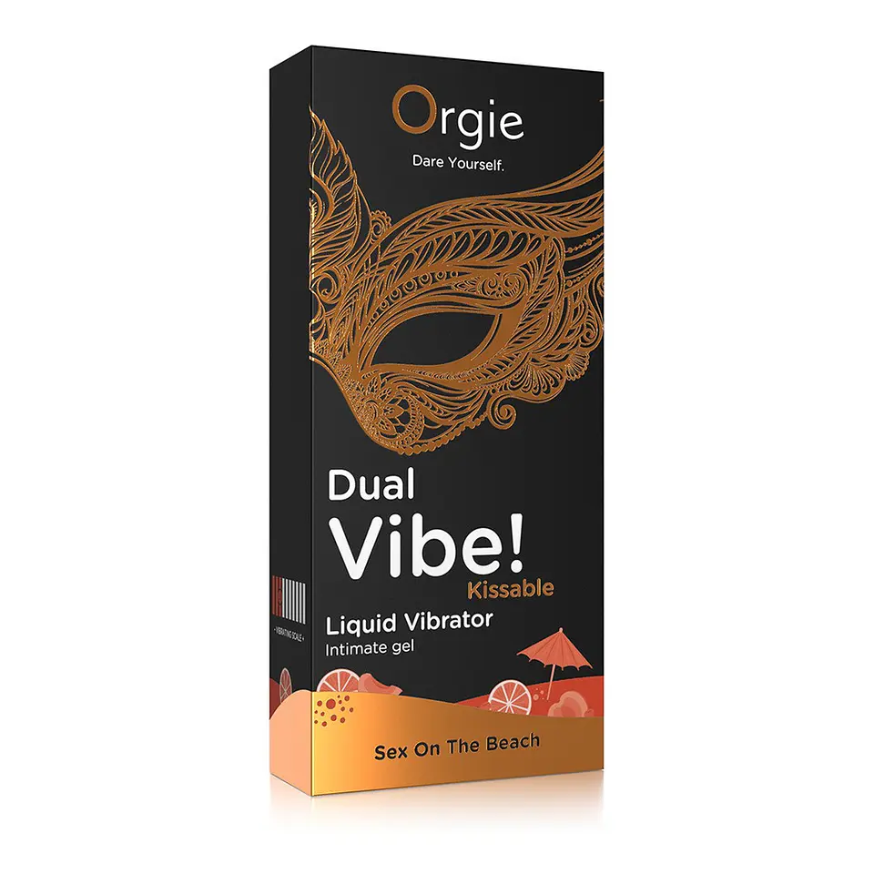 Vibrador Líquido Beijável Dual Vibe Sex On the Beach 15ml Orgie 4