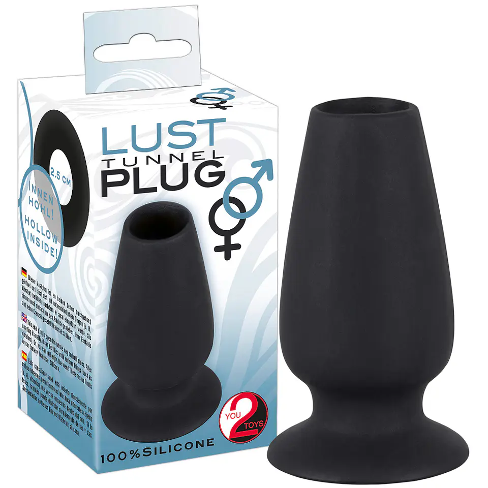 Plug Anal em Silicone Lust Tunnel You2toys 2