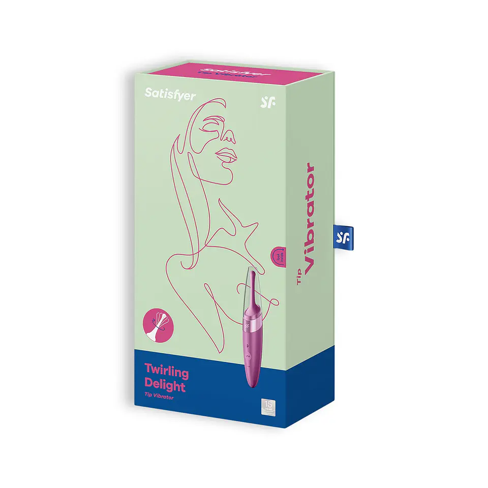 Vibrador Twirling Delight Satisfyer Bordeaux 6