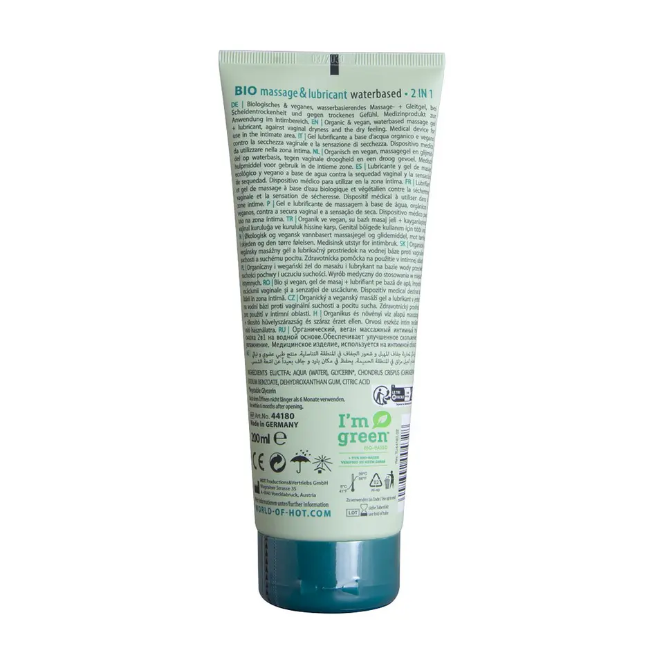 Lubrificante Bio 2 em 1 200ml 2