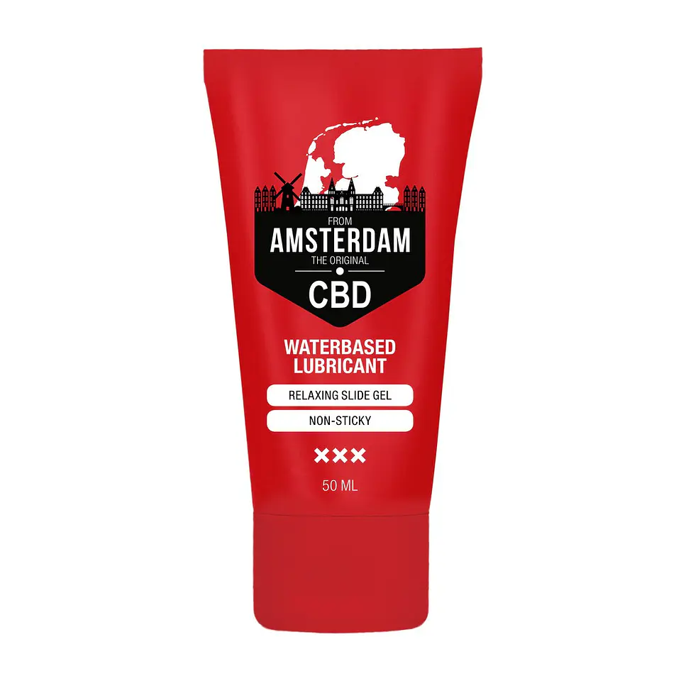 Lubrificante à Base de Água Original CBD From Amsterdam 2 Fl Oz 50 ML Pharmquests 2