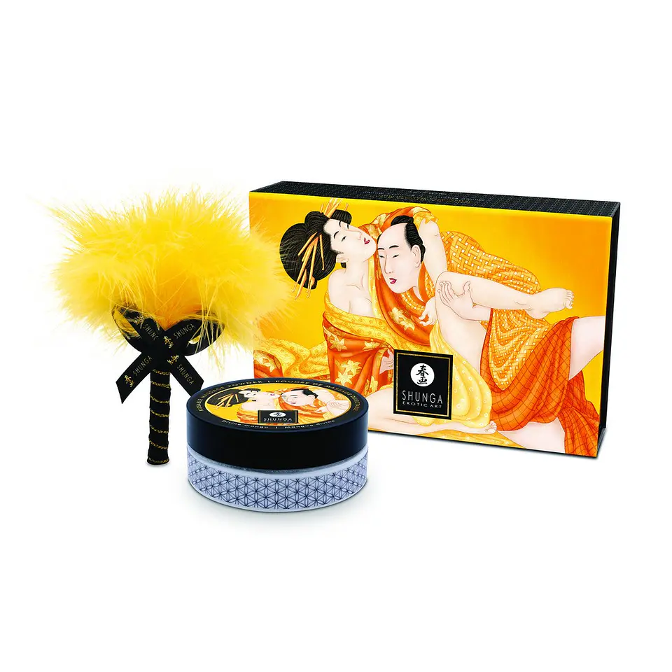 Pó Corporal Beijável - Manga Deliciosa - 2.65 Oz / 75 Gr - Shunga 4