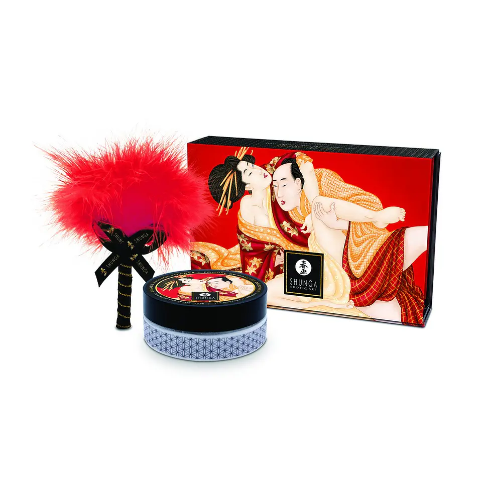 Pó Corporal Kissable - Morango Champanhe- 2.65 Oz / 75 Gr - Shunga 4