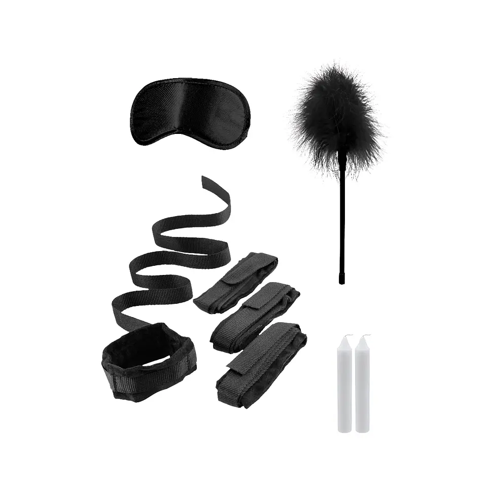 Kit de Restrição Bed Bindings Restraint Kit Ouch! Preto 2