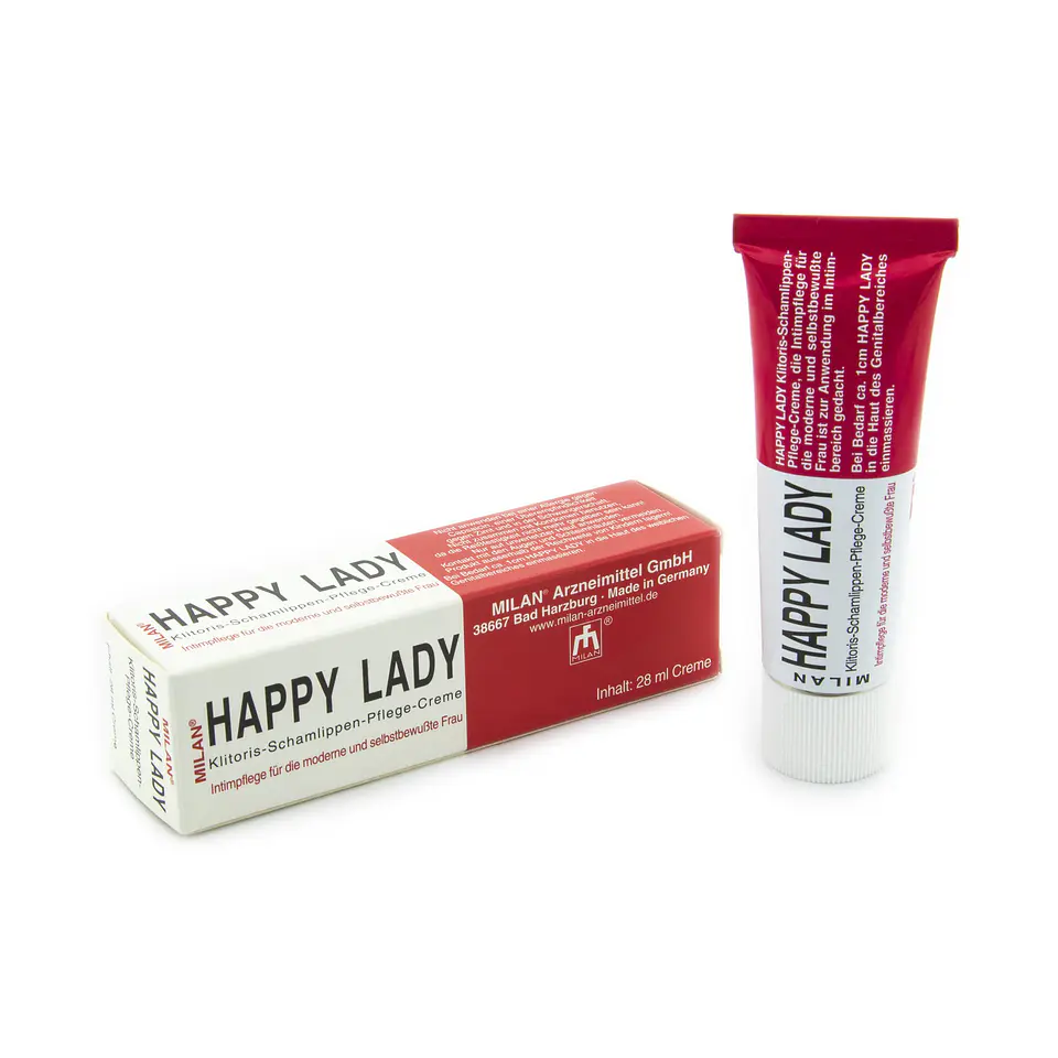 Creme Estimulante para Mulher Happy Lady 28ml Milan 2