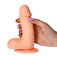 Vibrador Realístico Real Rapture Water Sensations 6'' Branco Toyz4lovers - Thumbnail 6