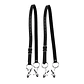Afastadores Xtreme Labia Spreader with Clamps Preto Ouch! - Thumbnail 4