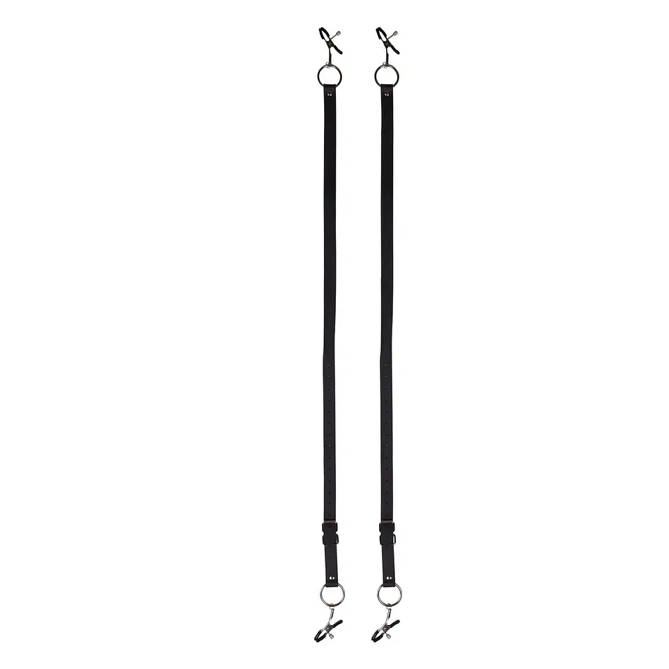 Afastadores Xtreme Labia Spreader with Clamps Preto Ouch! 5