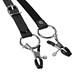 Afastadores Xtreme Labia Spreader with Clamps Preto Ouch! - Thumbnail 6