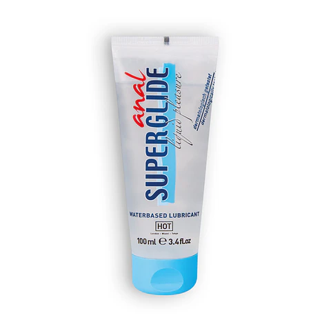 Lubrificante à Base de Água Anal Superglide Hot™ 100ml