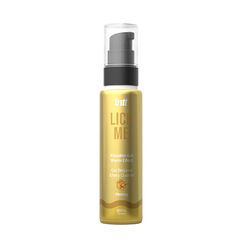 Gel Beijável com Efeito Calor e Sabor a Mel Lick Me Intt 50ml