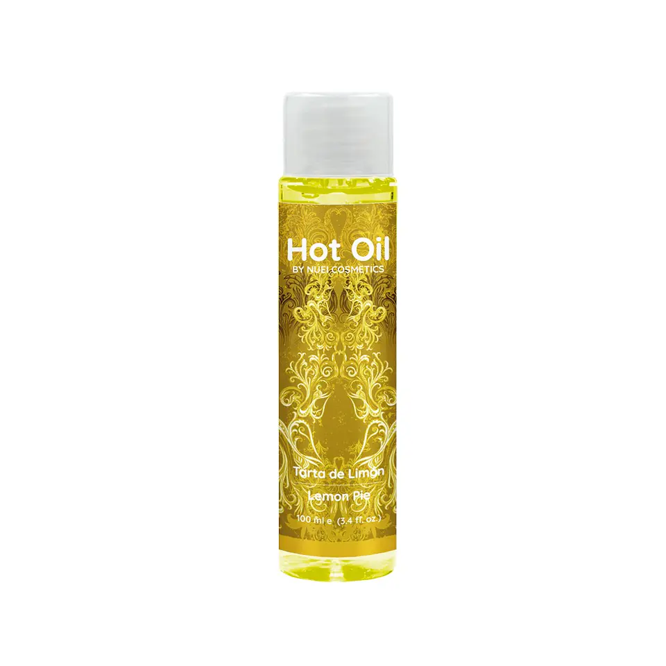 Óleo de Massagem com Efeito Calor Tarte de Limão Hot Oil Nuei 100ml 2