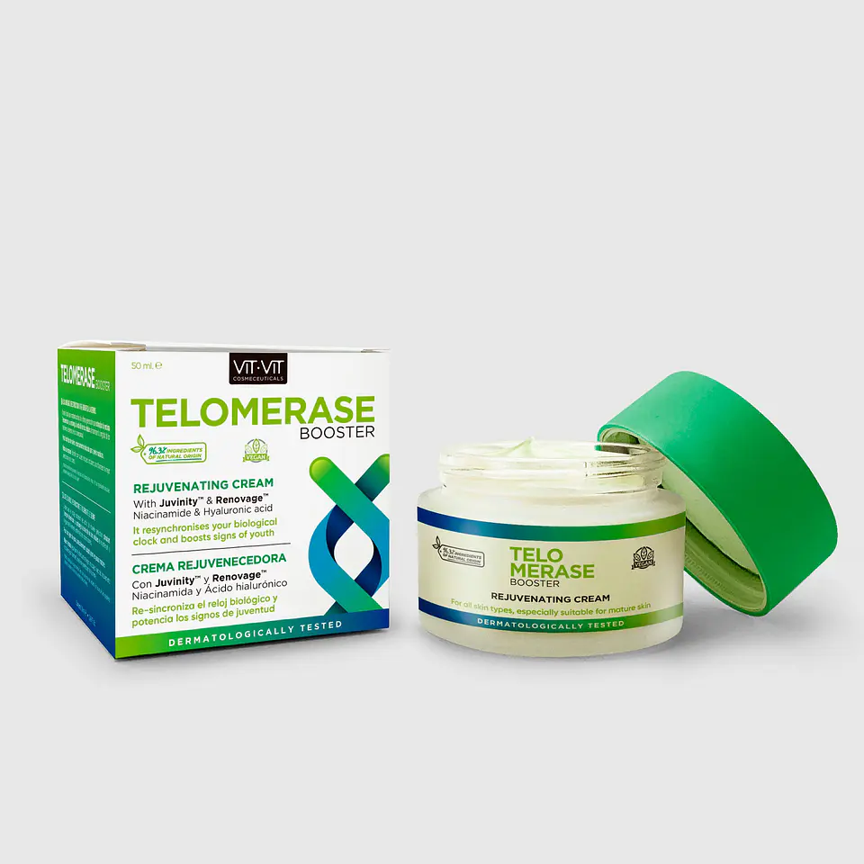 Creme Diário Rejuvenescedor Telomerase Booster 50ml Vit Vit Cosmetics 1