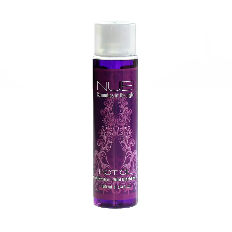 Óleo de Massagem com Efeito Calor Amora Selvagem Hot Oil Nuei 100ml 2