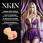 Masturbador Secret Affairs Blonde Enchantment Elise TPE Large 378g Flesh Xkin - Thumbnail 4