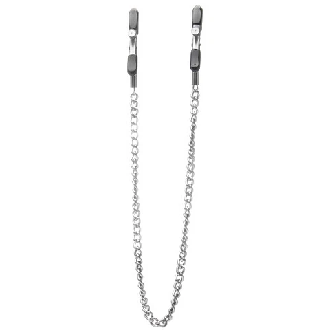 Pinças para Mamilos Ouch! Adjustable Nipple Clamps Prateadas