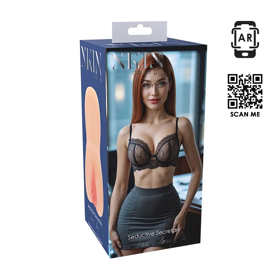 Masturbador Career Girls Seductive Secretary Amber Blowfile TPE Large 328g Flesh Xkin 2