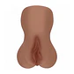 Masturbador Raw Velvet Vice TPE Large 335g Brown Xkin - Thumbnail 3