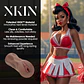 Masturbador Pinup Dolls Cheerleader Cutie Cherry Splitz TPE Large 321g Brown Xkin - Thumbnail 4