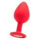 Plug Anal Diamond Butt Plug Grande Vermelho Ouch! - Thumbnail 1