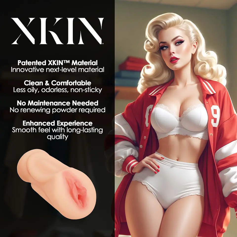 Masturbador Pinup Dolls Varsity Vixen Lexi Lockerload Large 307g Flesh Xkin 4