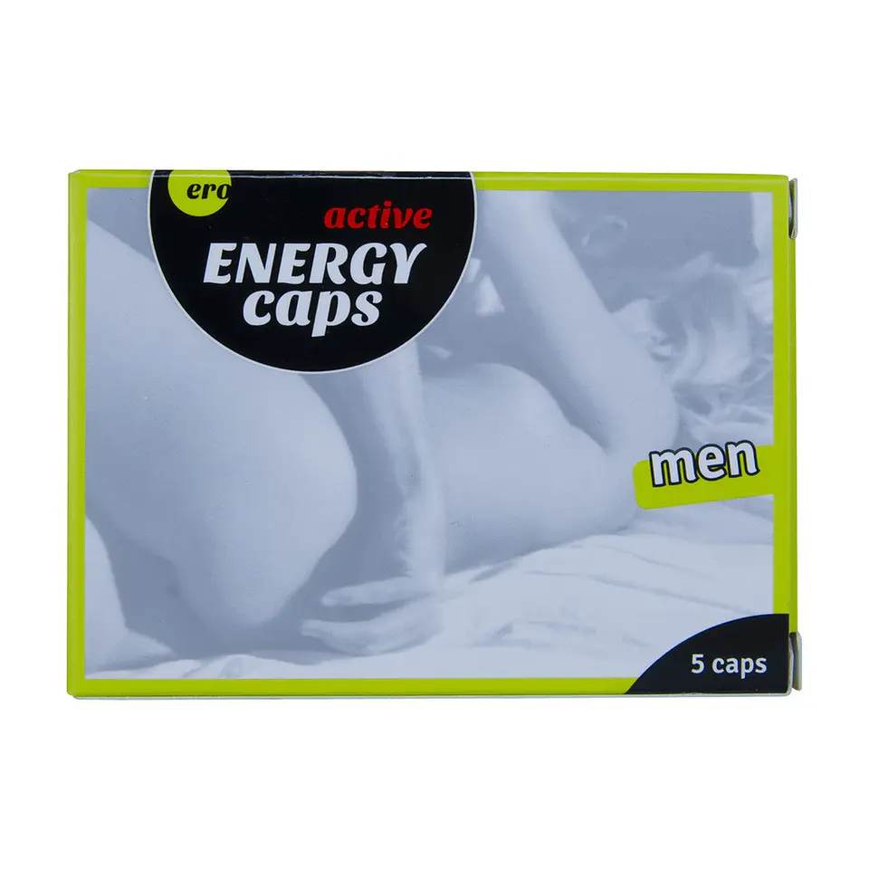 Cápsulas Estimulantes Active Energy Caps Ero para Homem 5 Cápsulas 2