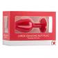 Plug Anal Diamond Butt Plug Grande Vermelho Ouch! - Thumbnail 3