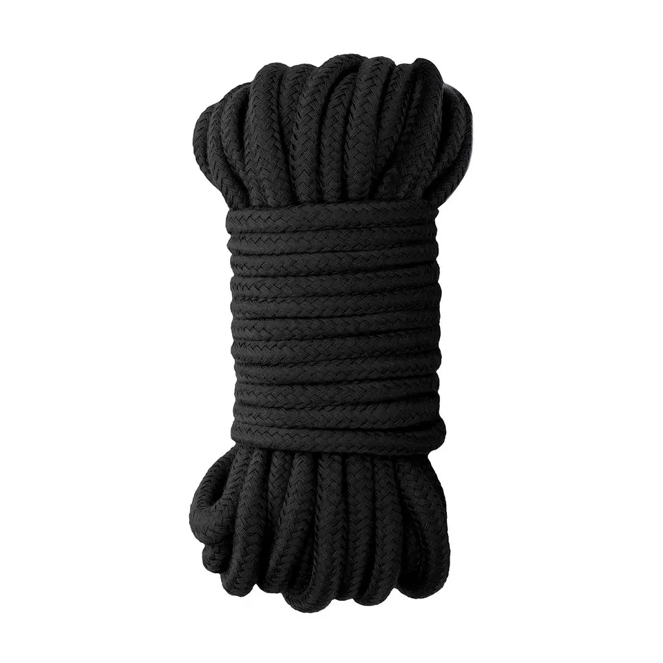 Corda Japanese 32.8 Ft /10 M Black and White Ouch! 4