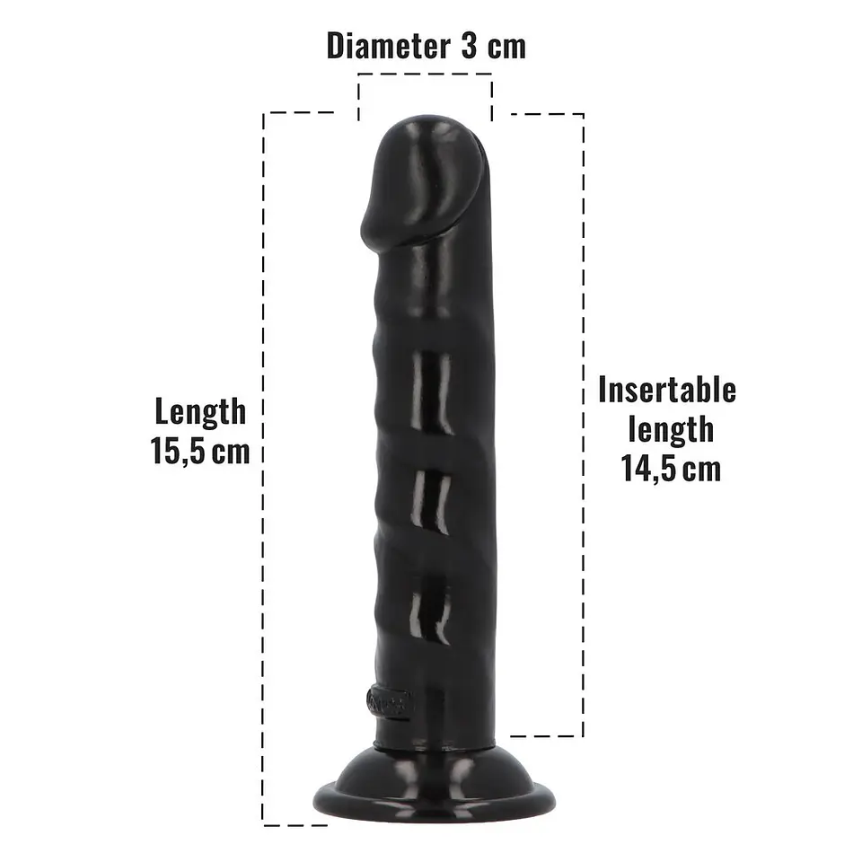Dildo Anal Ugo 15.5 CM Made In Italy 2
