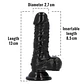 Dildo Realista Leo 13 CM Made In Italy - Thumbnail 2