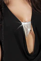 Vestido Preto Chilirose (CR-3636) - Thumbnail 3