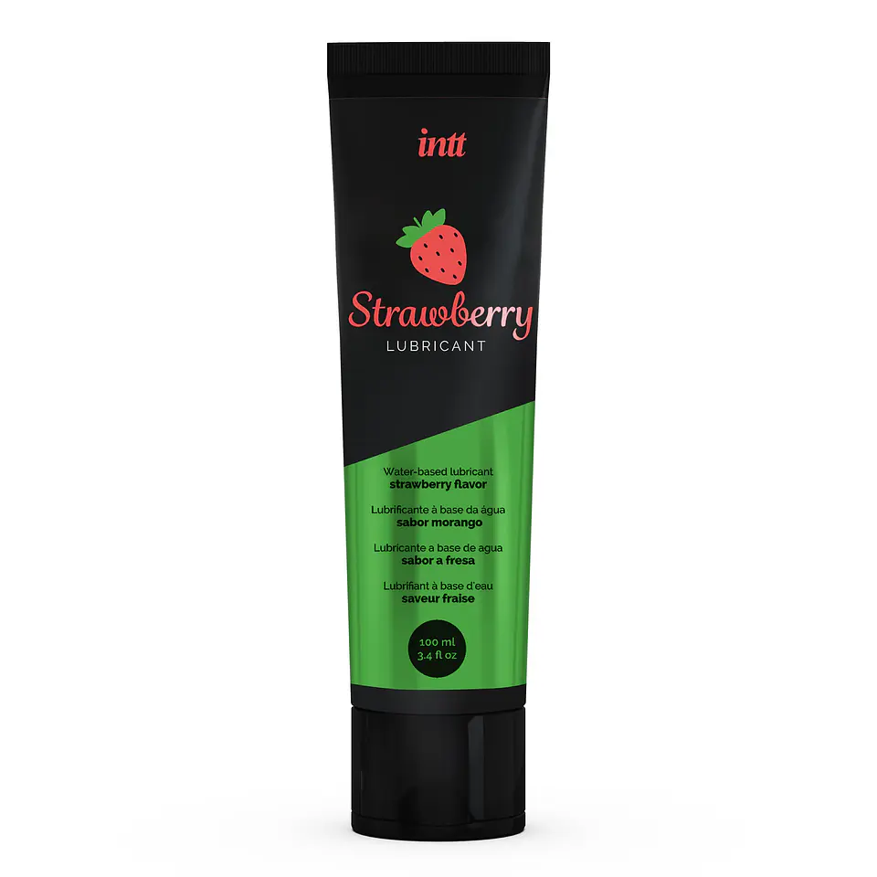 Lubrificante à Base de Água de Morango Intt 100ml 2
