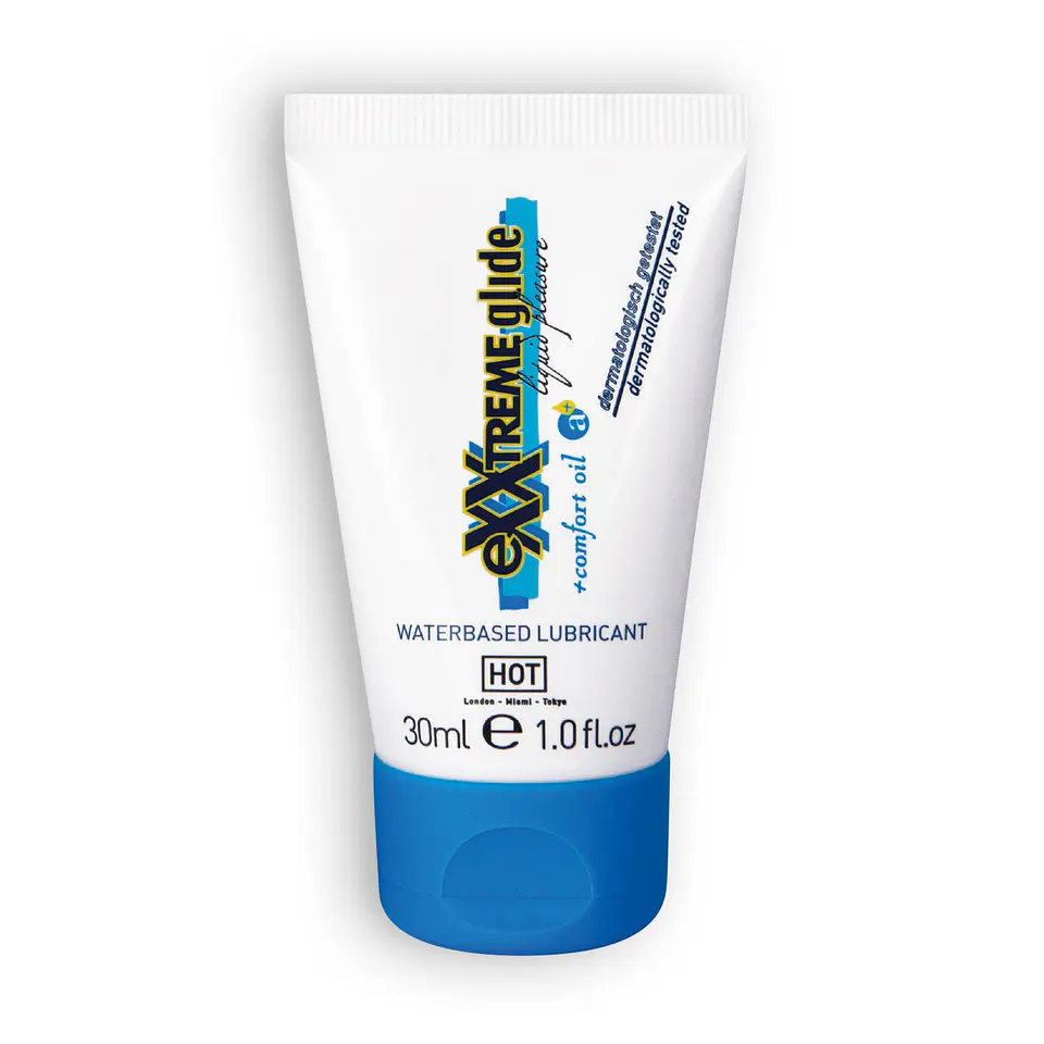 Lubrificante à Base de Água Hot™ Exxtreme Glide 30ml 1