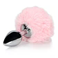 Plug Anal com Cauda de Coelho Rosa Ouch! - Thumbnail 1