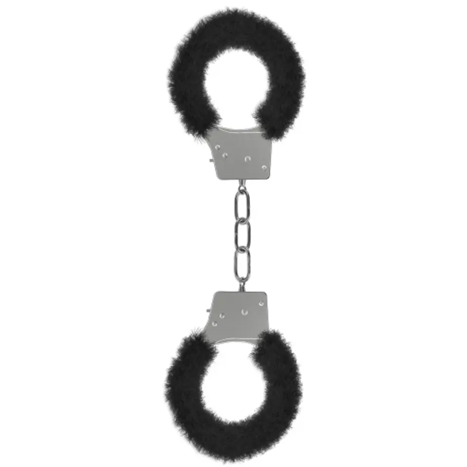 Algemas com Peluche Beginner's Furry Handcuffs Ouch! 1