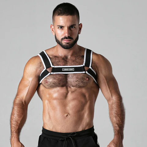 Arnês Corporal Look At Locker Gear Branco