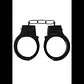 Algemas em Metal Beginner's Handcuffs Pretas Ouch! - Thumbnail 4