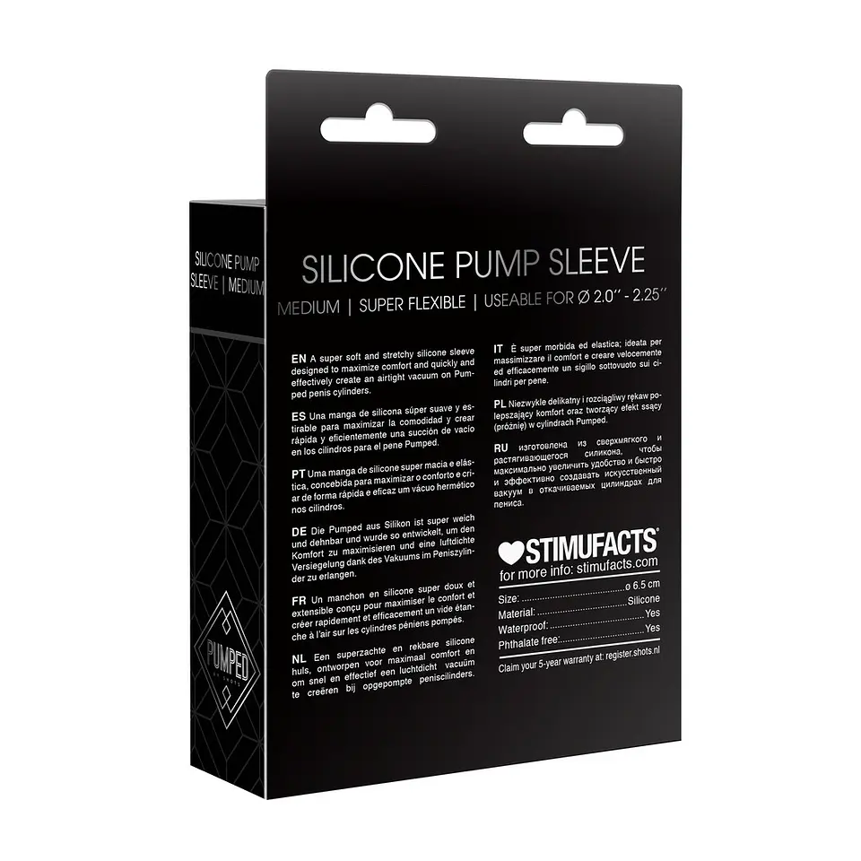 Manga de Reposição Silicone Pump Medium Pumped 3