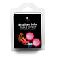 Bolas Lubrificantes Brazilian Balls Efeito Triplo 2 X 4gr Secret Play - Thumbnail 3